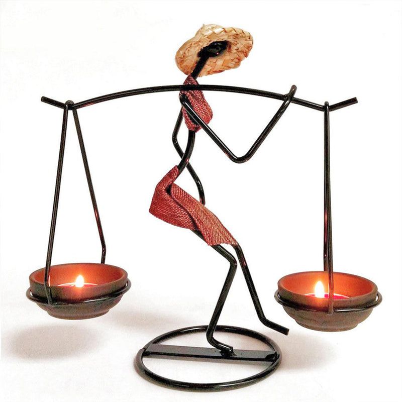 The Tribe Lady - Tea Light Candle Holder