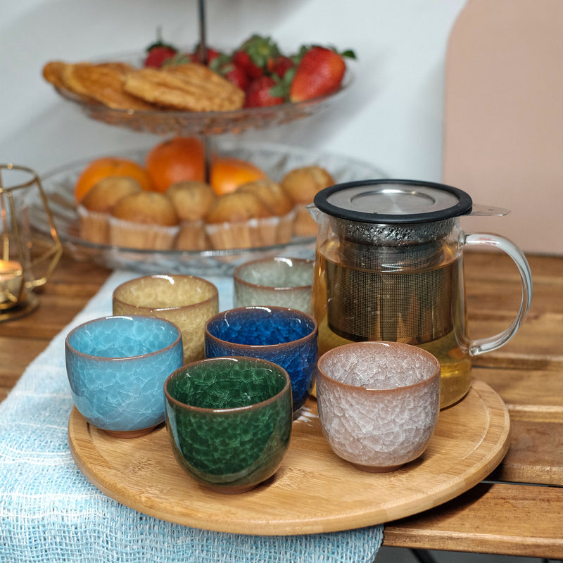 Kanfu Ceramic Tea Cup Set