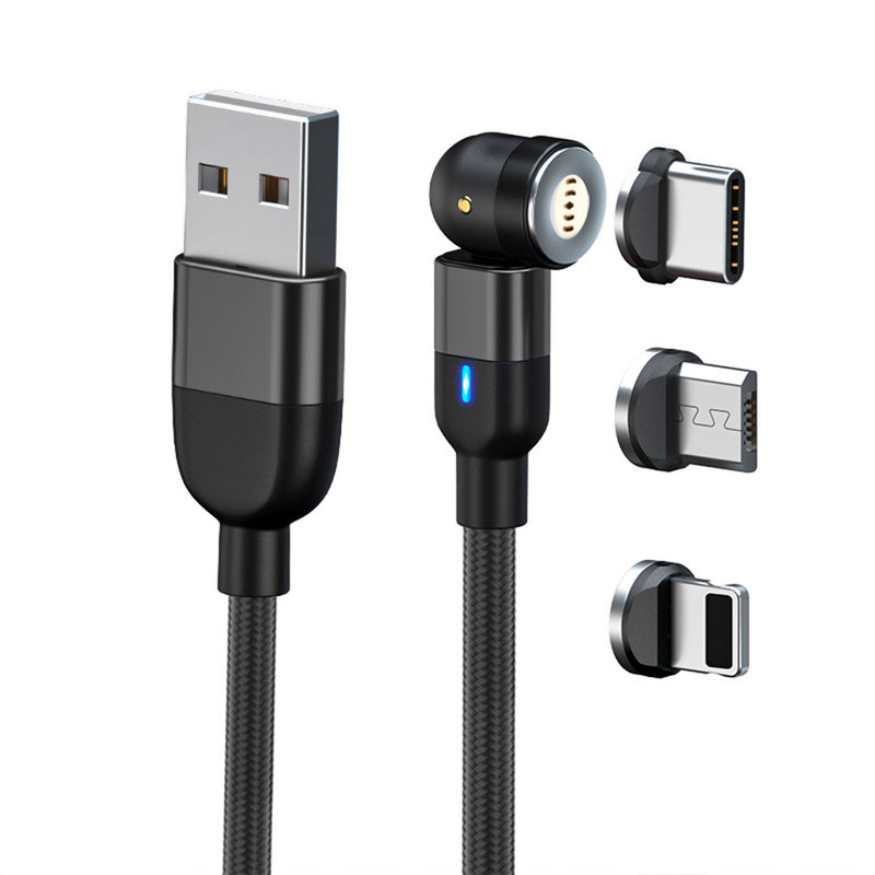 Magnetic cable charger