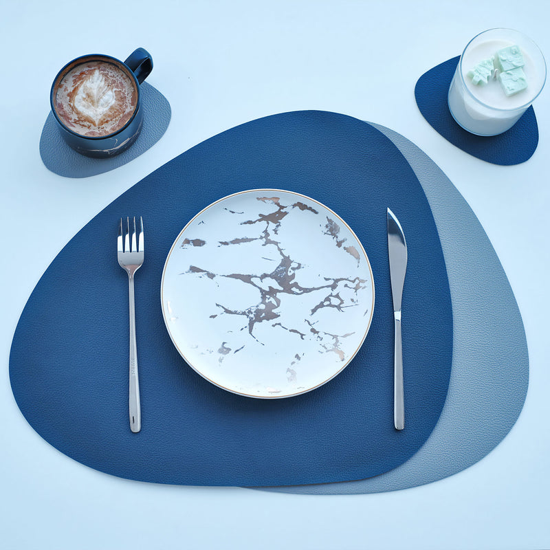 Pear-shaped Placemat and Coaster Set